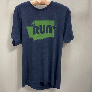 Men’s Next Level Apparel “Run” Washington shirt. Size medium.